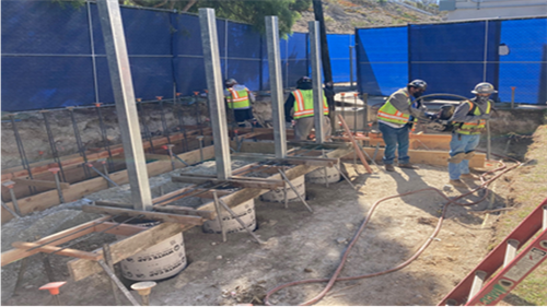 Malibu Kiln project underconstruction